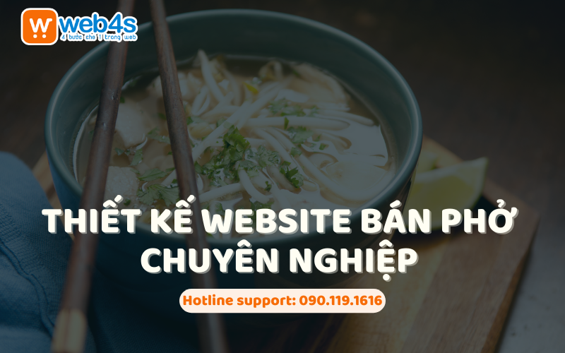 Thiết kế Website bán Phở